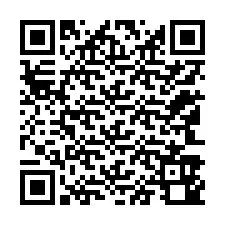 QR kód a telefonszámhoz +12143940919