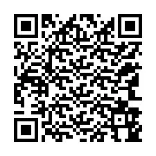 QR-koodi puhelinnumerolle +12143944708