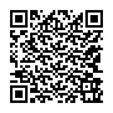 QR-код для номера телефона +12143961336