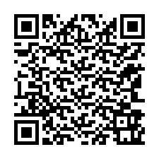 QR-код для номера телефона +12143961342