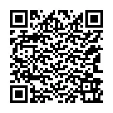 QR-koodi puhelinnumerolle +12143961344