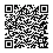 QR-koodi puhelinnumerolle +12143961346