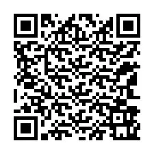 QR-koodi puhelinnumerolle +12143961350