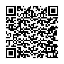 Código QR para número de teléfono +12143961396