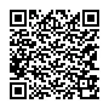 QR-код для номера телефона +12143970172