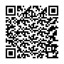 QR Code สำหรับหมายเลขโทรศัพท์ +12143970970