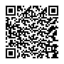 QR Code สำหรับหมายเลขโทรศัพท์ +12143984021