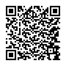 QR Code สำหรับหมายเลขโทรศัพท์ +12143984776