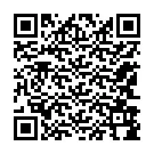 QR-код для номера телефона +12143984777