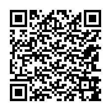 QR код за телефонен номер +12143985457