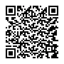 Kode QR untuk nomor Telepon +12143986288