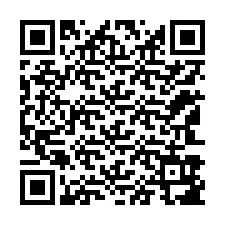 電話番号のQRコード +12143987451