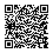 Codice QR per il numero di telefono +12143988246