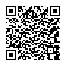 QR kód a telefonszámhoz +12143988401