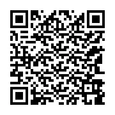 Codice QR per il numero di telefono +12143989954