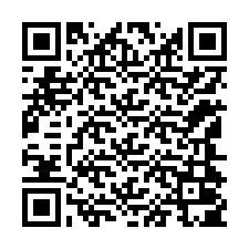 QR kód a telefonszámhoz +12144005051