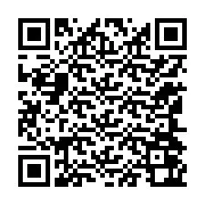 QR-код для номера телефона +12144062346