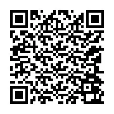 QR Code สำหรับหมายเลขโทรศัพท์ +12144062348