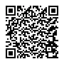 QR-code voor telefoonnummer +12144070704