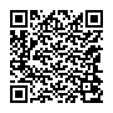 QR-код для номера телефона +12144072056