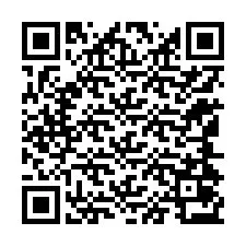 QR-код для номера телефона +12144073182