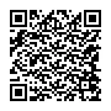 QR-Code für Telefonnummer +12144075926