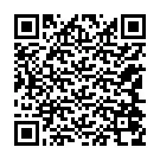 QR Code สำหรับหมายเลขโทรศัพท์ +12144078923