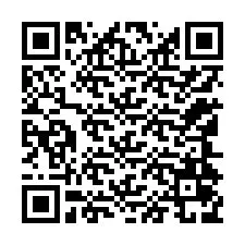 QR-код для номера телефона +12144079549