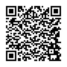 QR-код для номера телефона +12144091526