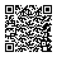 Codice QR per il numero di telefono +12144140457
