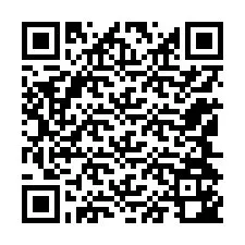 QR-code voor telefoonnummer +12144142367