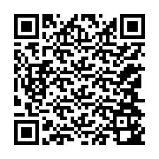 QR-код для номера телефона +12144142379