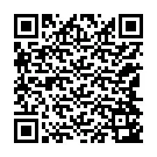 Kode QR untuk nomor Telepon +12144143694