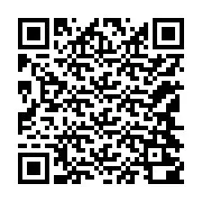 QR-код для номера телефона +12144200271