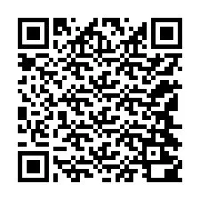 QR-koodi puhelinnumerolle +12144200274