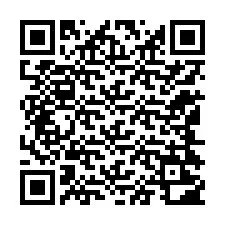 QR kód a telefonszámhoz +12144202496