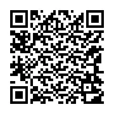 QR-koodi puhelinnumerolle +12144202502