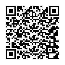 QR-code voor telefoonnummer +12144210033