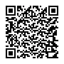 Kode QR untuk nomor Telepon +12144210206