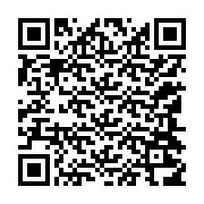 QR Code สำหรับหมายเลขโทรศัพท์ +12144216358