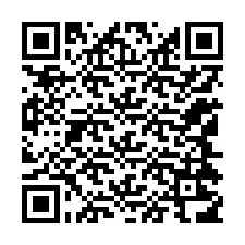 QR-koodi puhelinnumerolle +12144216863