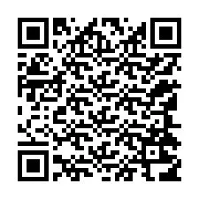 QR код за телефонен номер +12144216948