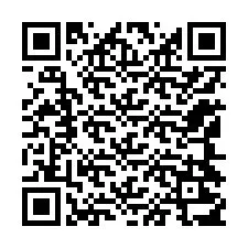 QR-koodi puhelinnumerolle +12144217207