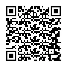 QR-Code für Telefonnummer +12144217572