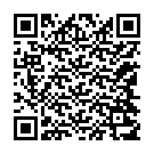 QR-koodi puhelinnumerolle +12144217669