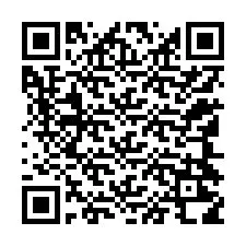 QR код за телефонен номер +12144218208