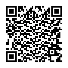 QR kód a telefonszámhoz +12144218312