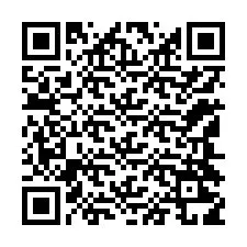 QR Code สำหรับหมายเลขโทรศัพท์ +12144219651