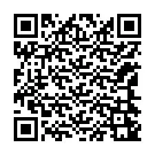 QR Code สำหรับหมายเลขโทรศัพท์ +12144241005