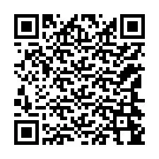 QR-koodi puhelinnumerolle +12144244041